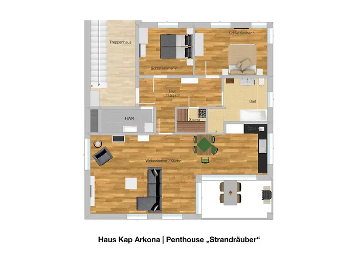 Haus Arkona In - Penthouse 